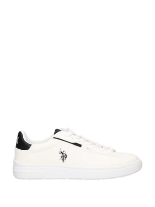 MEN'S SNEAKERS - US POLO ASSN. WHITE-BLACK - ARIS001M/6YM1