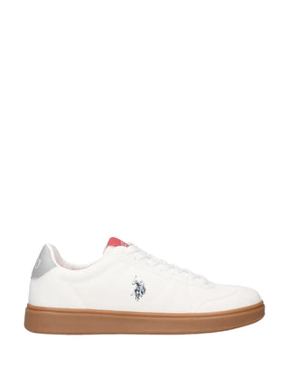MEN'S SNEAKERS - US POLO ASSN. WHITE - BYRON005M/6NH1