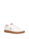 MEN'S SNEAKERS - US POLO ASSN. WHITE - BYRON005M/6NH1 2