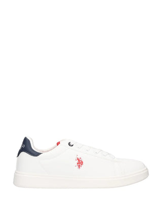 SNEAKERS UOMO - US POLO ASSN. BIANCO-BLU - BYRON006M/6YM1