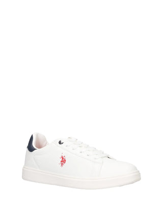 MEN'S SNEAKERS - US POLO ASSN. WHITE-BLUE - BYRON006M/6YM1 2