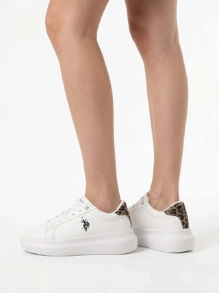 WOMEN'S SNEAKERS - US POLO ASSN. WHITE - CHELIS003W/6Y2 6