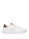 SNEAKERS UOMO - US POLO ASSN. BIANCO-CUOIO - CODY010M/6Y3 1