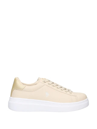 SNEAKERS DONNA - US POLO ASSN. CREMA - CODY016W/6Y1