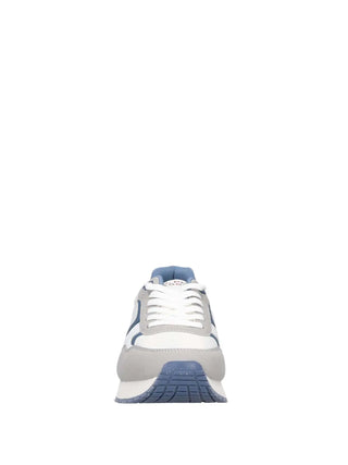 MEN'S SNEAKERS - US POLO ASSN. WHITE-BLUE - DENI002M/6NH1 3