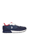 MEN'S SNEAKERS - US POLO ASSN. DARK BLUE - DENI003M/6TH1 1