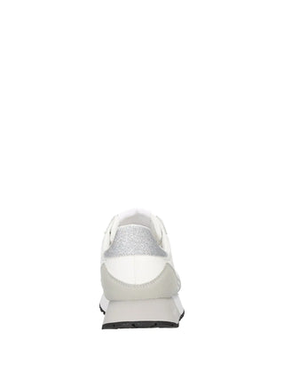WOMEN'S SNEAKERS - US POLO ASSN. WHITE-SILVER - DENI004W/6YH1 5