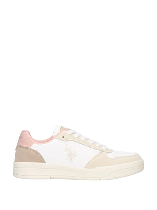 SNEAKERS DONNA - US POLO ASSN. BIANCO-NUDO - STEVY004W/6YH2