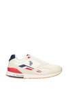 MEN'S SNEAKERS - US POLO ASSN. WHITE - TABRY003M/6HT5 1