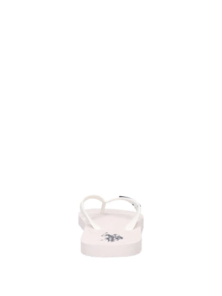WOMEN'S FLIP-FLOPS - US POLO ASSN. WHITE - VAIAN009U/6G2_ 10