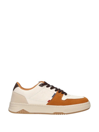 SNEAKERS UOMO - US POLO ASSN. BIANCO-CUOIO - YPER006M/6YN1