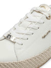 SNEAKERS DONNA - TAMARIS BIANCO-ORO - 1-23713-42 5