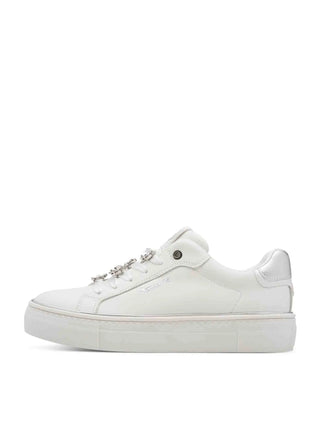 SNEAKERS DONNA - TAMARIS BIANCO-ARGENTO - 1-23751-44 2