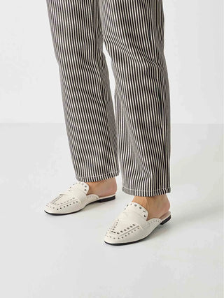 WOMEN'S MULES - TAMARIS WHITE - 1-27300-46 6