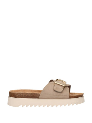 WOMEN'S MULES - TAMARIS BEIGE - 1-27401-46