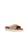 WOMEN'S MULES - TAMARIS BEIGE - 1-27401-46 2