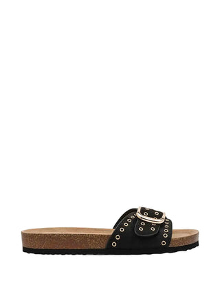 WOMEN'S MULE - TAMARIS BLACK - 1-27418-46