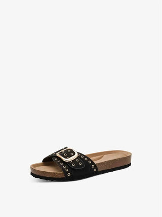 WOMEN'S MULE - TAMARIS BLACK - 1-27418-46 2
