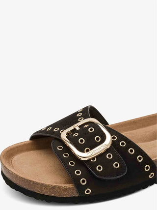 WOMEN'S MULE - TAMARIS BLACK - 1-27418-46 3