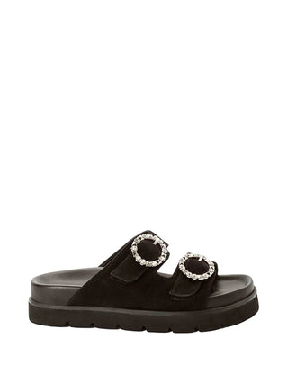 WOMEN'S MULE - TAMARIS BLACK - 1-27517-46