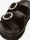 WOMEN'S MULE - TAMARIS BLACK - 1-27517-46 3
