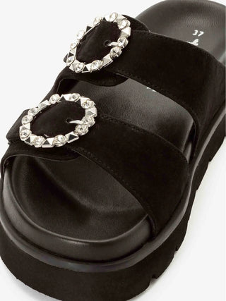 WOMEN'S MULE - TAMARIS BLACK - 1-27517-46 3