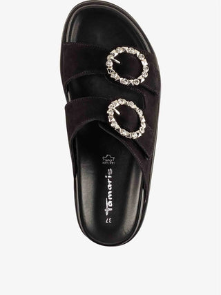 WOMEN'S MULE - TAMARIS BLACK - 1-27517-46 4