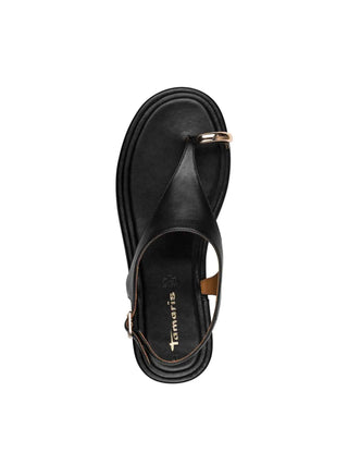 SANDALO DONNA - TAMARIS NERO - 1-28142-46 6