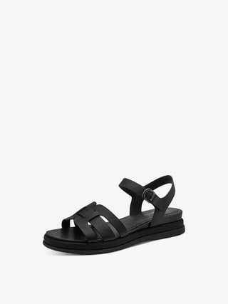 WOMEN'S SANDAL - TAMARIS BLACK - 1-28235-46 2