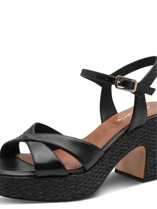 SANDALO DONNA - TAMARIS NERO - 1-28313-44 3