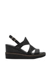 WOMEN'S SANDAL - TAMARIS BLACK - 1-28337-46 1