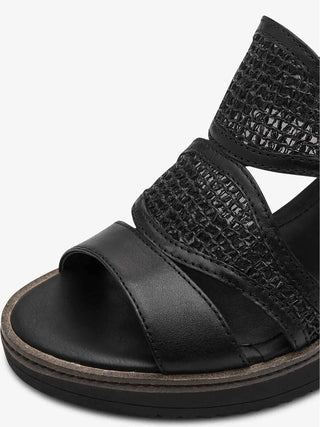 WOMEN'S SANDAL - TAMARIS BLACK - 1-28337-46 3