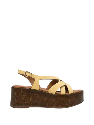 WOMEN'S SANDALS - TAMARIS YELLOW - 1-28380-46
