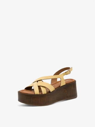 WOMEN'S SANDALS - TAMARIS YELLOW - 1-28380-46 2