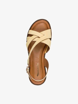 WOMEN'S SANDALS - TAMARIS YELLOW - 1-28380-46 4