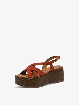 WOMEN'S SANDAL - TAMARIS RED - 1-28380-46 2