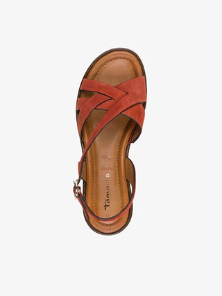 WOMEN'S SANDAL - TAMARIS RED - 1-28380-46 4
