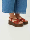 WOMEN'S SANDAL - TAMARIS RED - 1-28380-46 6