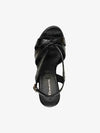 WOMEN'S SANDAL - TAMARIS BLACK - 1-28381-46 4