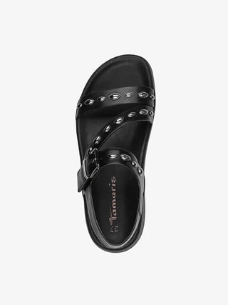 WOMEN'S SANDALS - TAMARIS BLACK - 1-28420-46 4