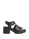 WOMEN'S SANDAL - TAMARIS BLACK - 1-28703-46 1