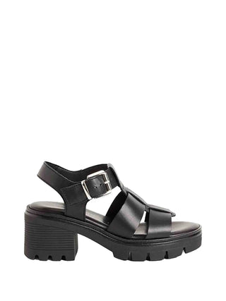 WOMEN'S SANDAL - TAMARIS BLACK - 1-28703-46 1