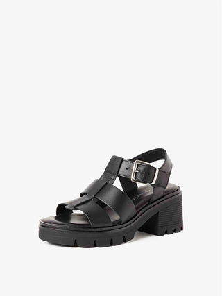 WOMEN'S SANDAL - TAMARIS BLACK - 1-28703-46 2
