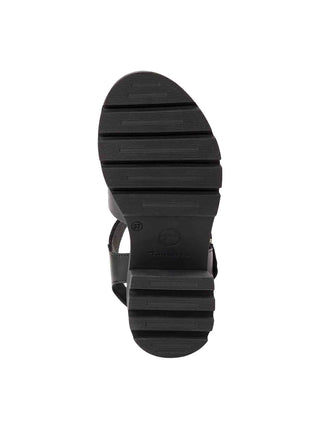 WOMEN'S SANDAL - TAMARIS BLACK - 1-28703-46 5