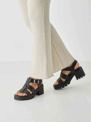 WOMEN'S SANDAL - TAMARIS BLACK - 1-28703-46 6