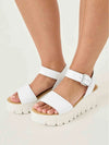 WOMEN'S SANDAL - TAMARIS WHITE - 1-28712-42 6