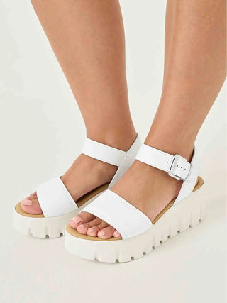 WOMEN'S SANDAL - TAMARIS WHITE - 1-28712-42 6