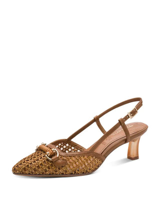 WOMEN'S PUMPS - TAMARIS COGNAC - 1-29634-44 3