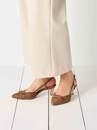 WOMEN'S PUMPS - TAMARIS COGNAC - 1-29634-44 7