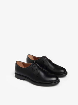 MEN'S LACE-UP SHOES - NERO GIARDINI BLACK - E500601U 2